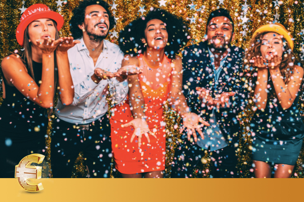 Fique milionário com o EuroJackpot! Festa milionária do EuroJackpot